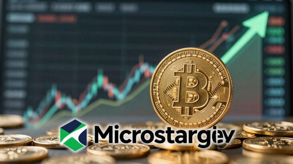 MicroStrategy Aktie steigt mit Bitcoin auf 91.000 Dollar