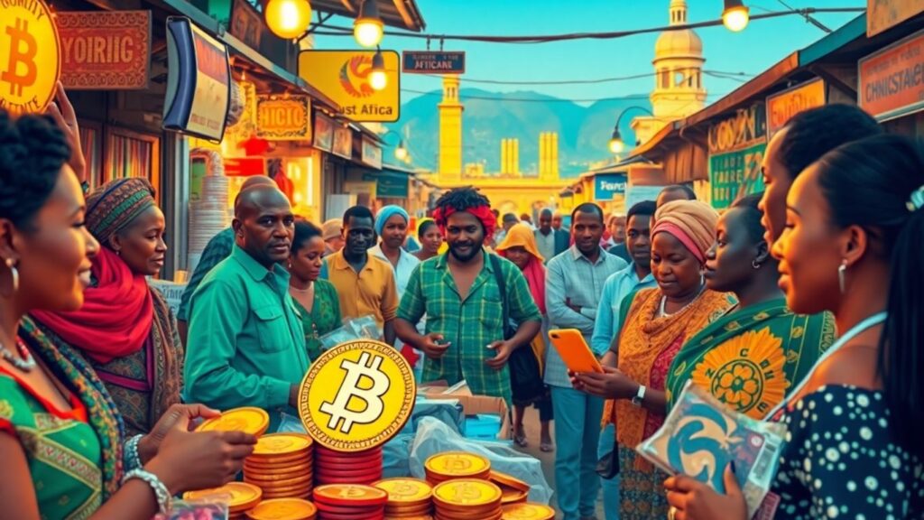 Südafrikanische Händler akzeptieren Bitcoin in Marktumgebung