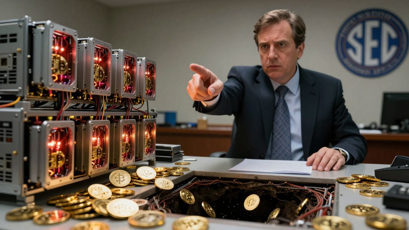 SEC Anklage gegen Bitcoin-Miner wegen Betrug