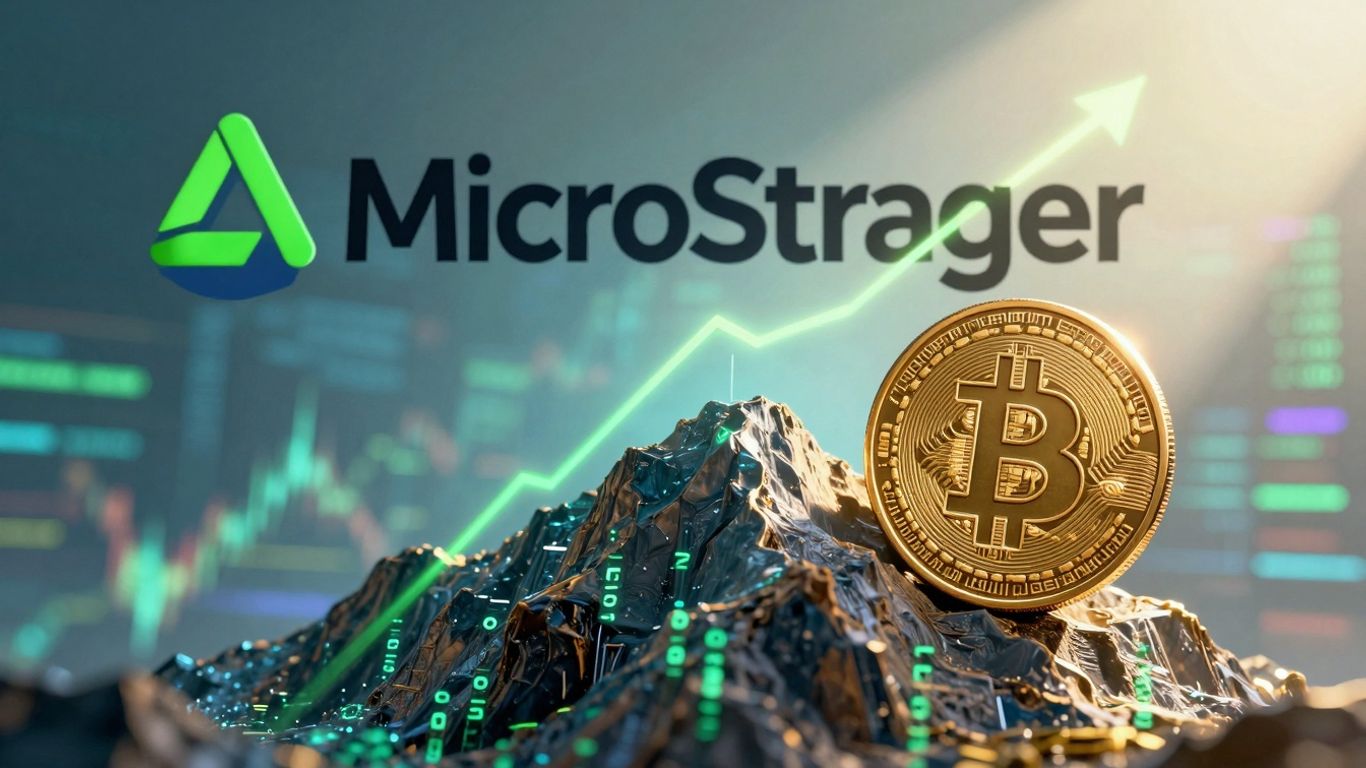 MicroStrategy und Bitcoin steigen über 91.000 Dollar.