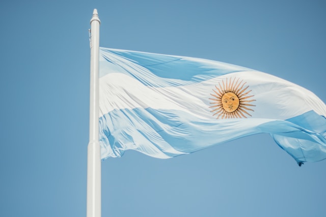 Argentinien Flagge