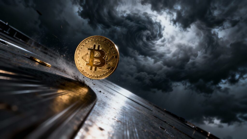Bitcoin-Preis fällt dramatisch unter wichtige Unterstützung.