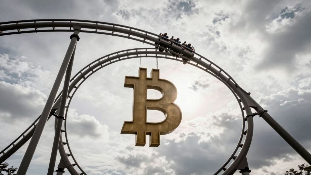 Bitcoin-Achterbahnfahrt: Absturz und Erholung des Preises