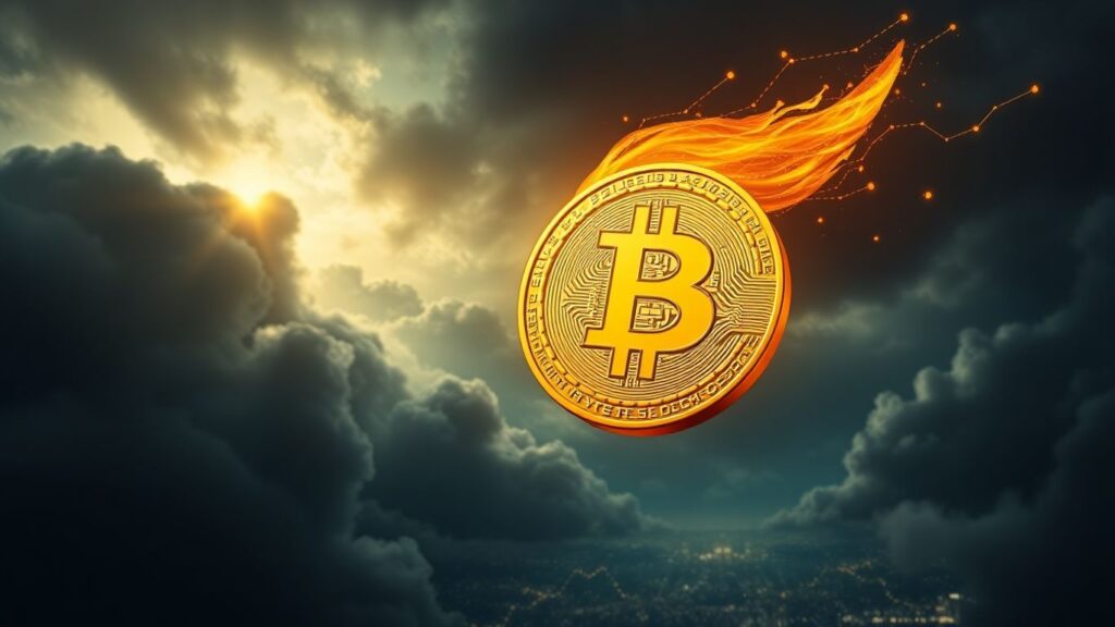 Bitcoin steigt über 118.000 Dollar inmitten von Unsicherheiten.
